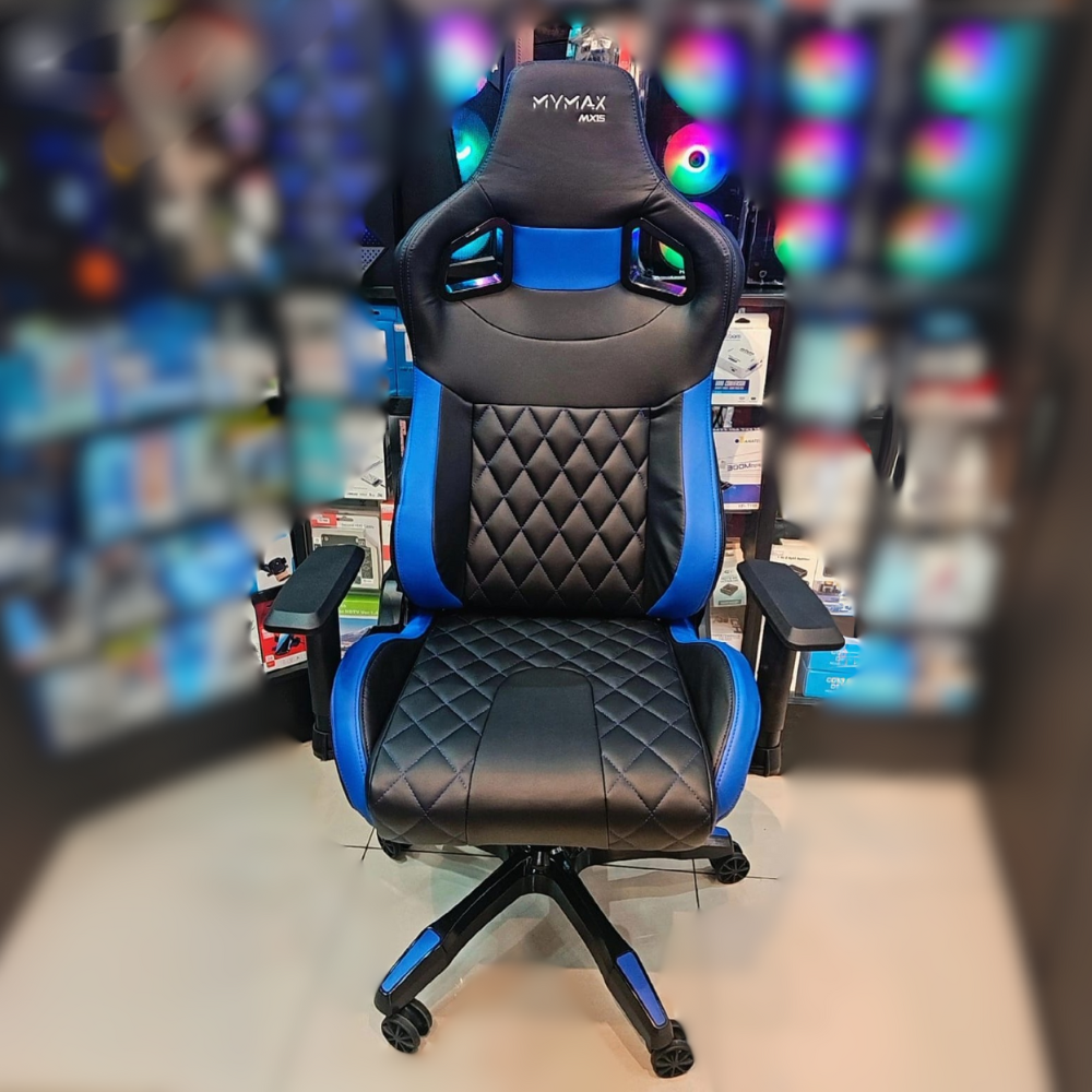 (CA0045) CADEIRA GAMER MYMAX MX15 PRETO/AZUL