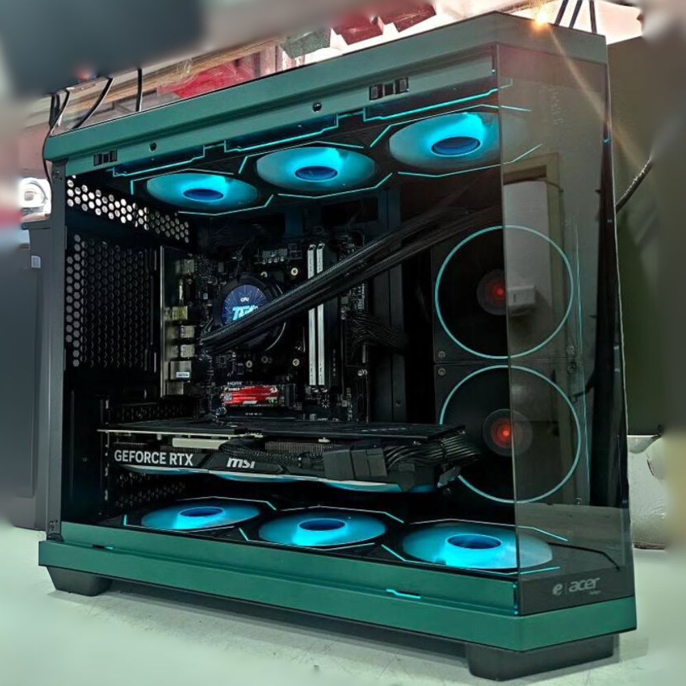 (PC0065)PC GAMER RYZEN 5 7500F + RTX 4070