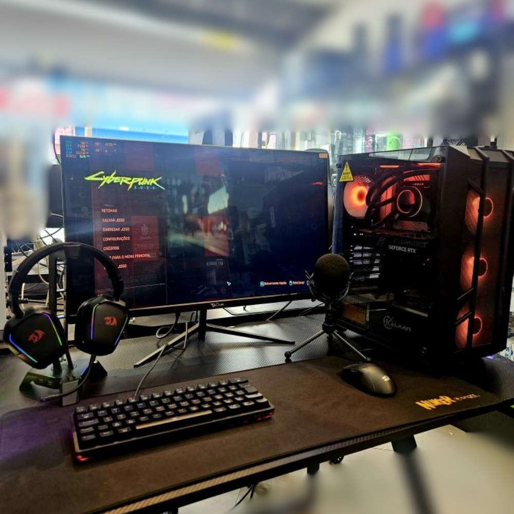 (PC00) SETUP GAMER I5-12400F + RTX 4060 8GB PYTHON