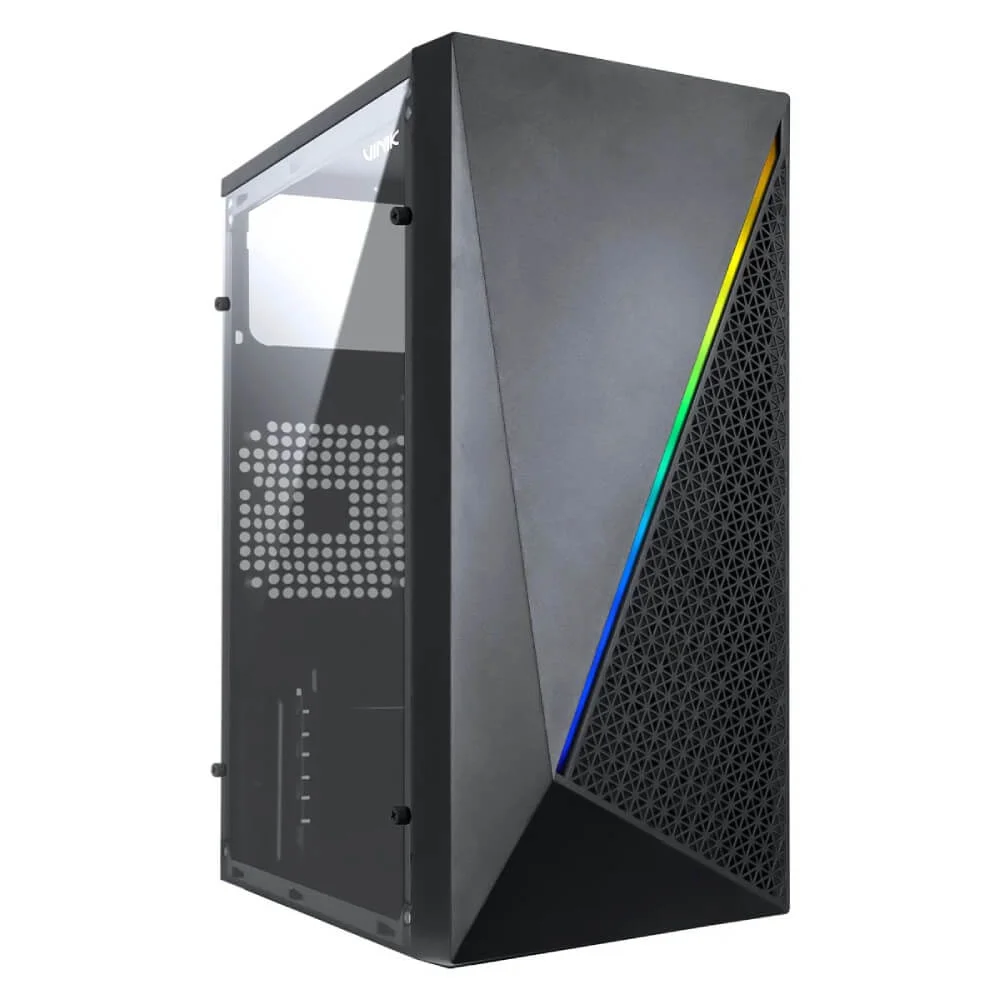 (GB0120) GABINETE GAMER VINIK MURK, PRETO