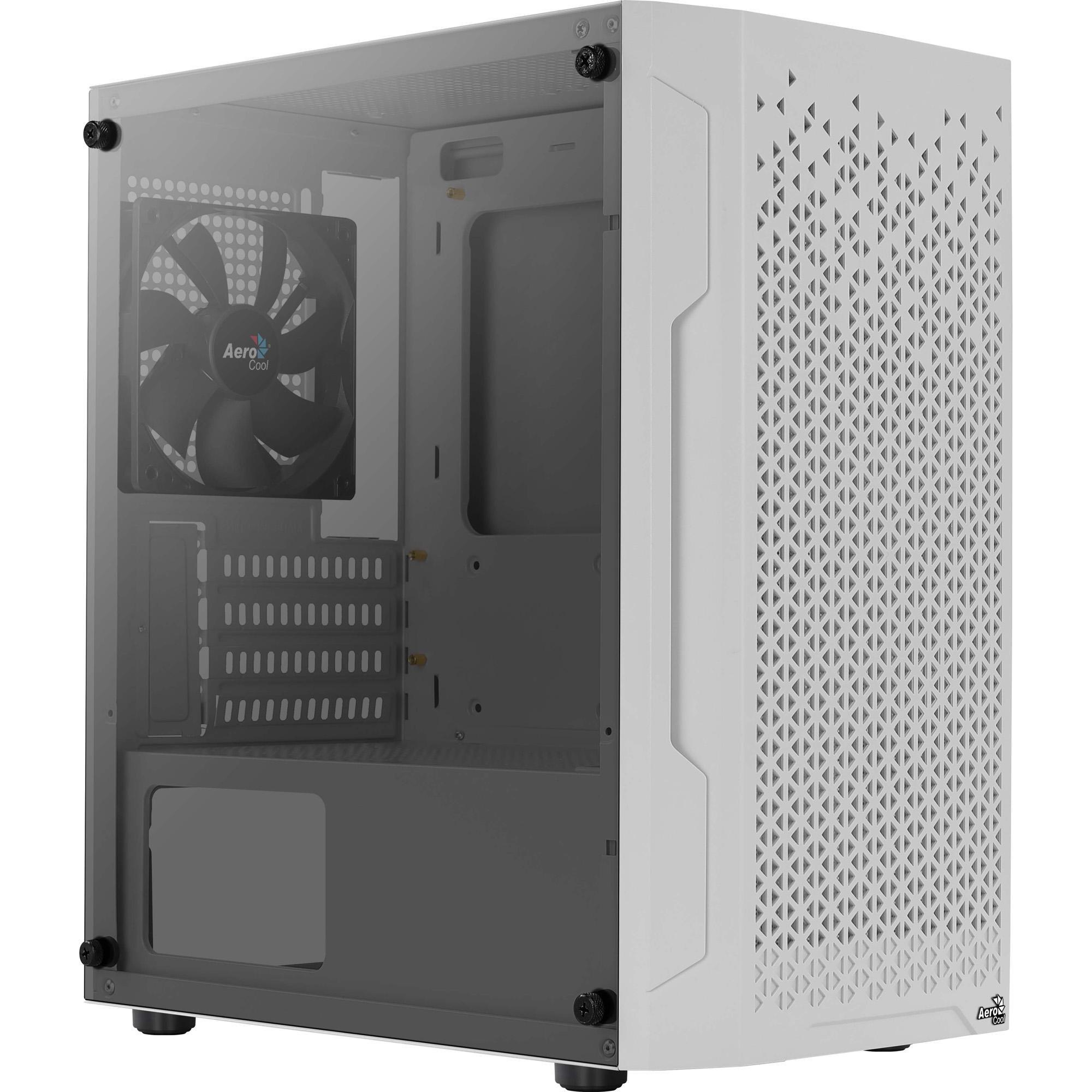 (GB0164)  GABINETE GAMER AEROCOOL TRINITY MINI BRANCO V1