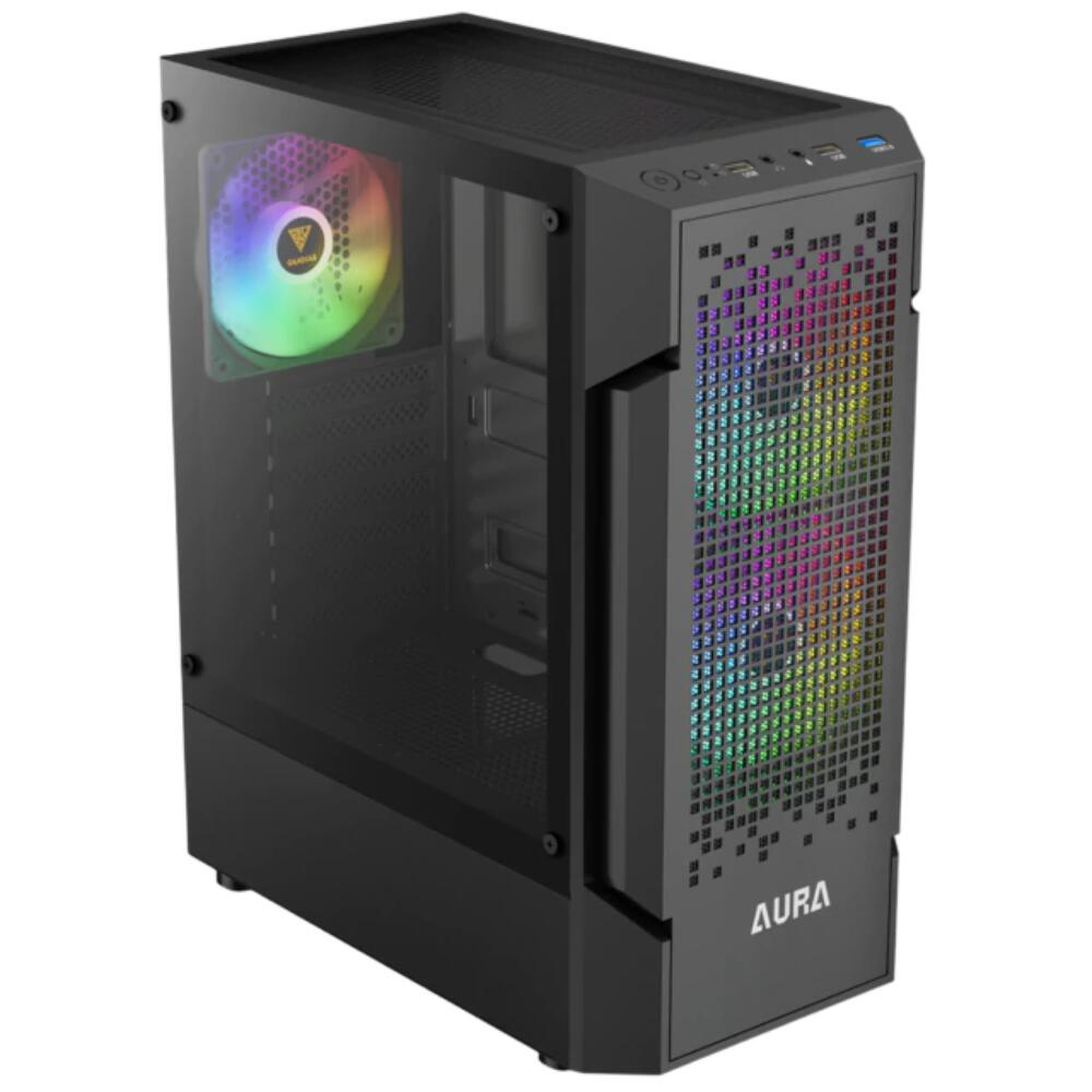 (GB0169) GABINETE GAMER GAMDIAS AURA GC7, PRETO