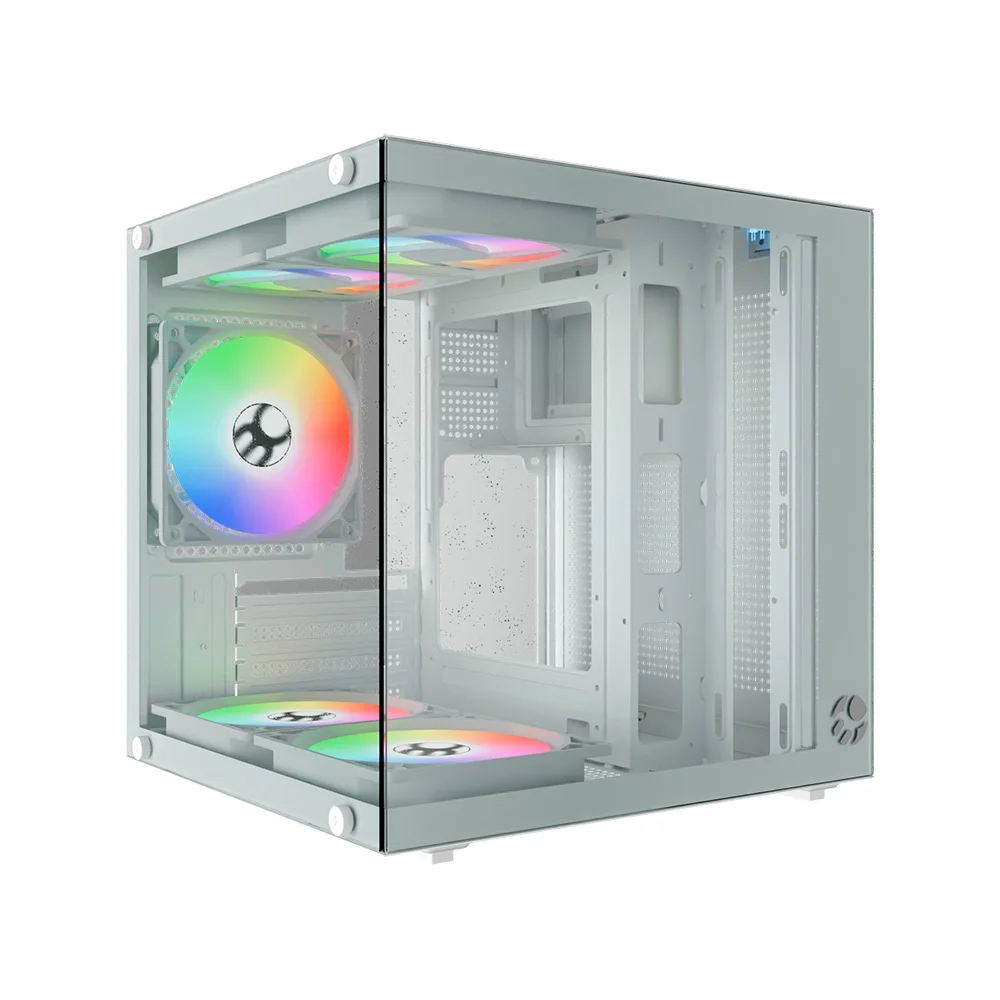 (GB0189) GABINETE GAMER BLUECASE LIFE, BRANCO
