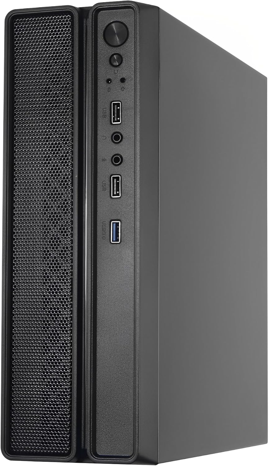 (GB0202) GABINETE SLIMDESK BLUECASE 2002, PRETO