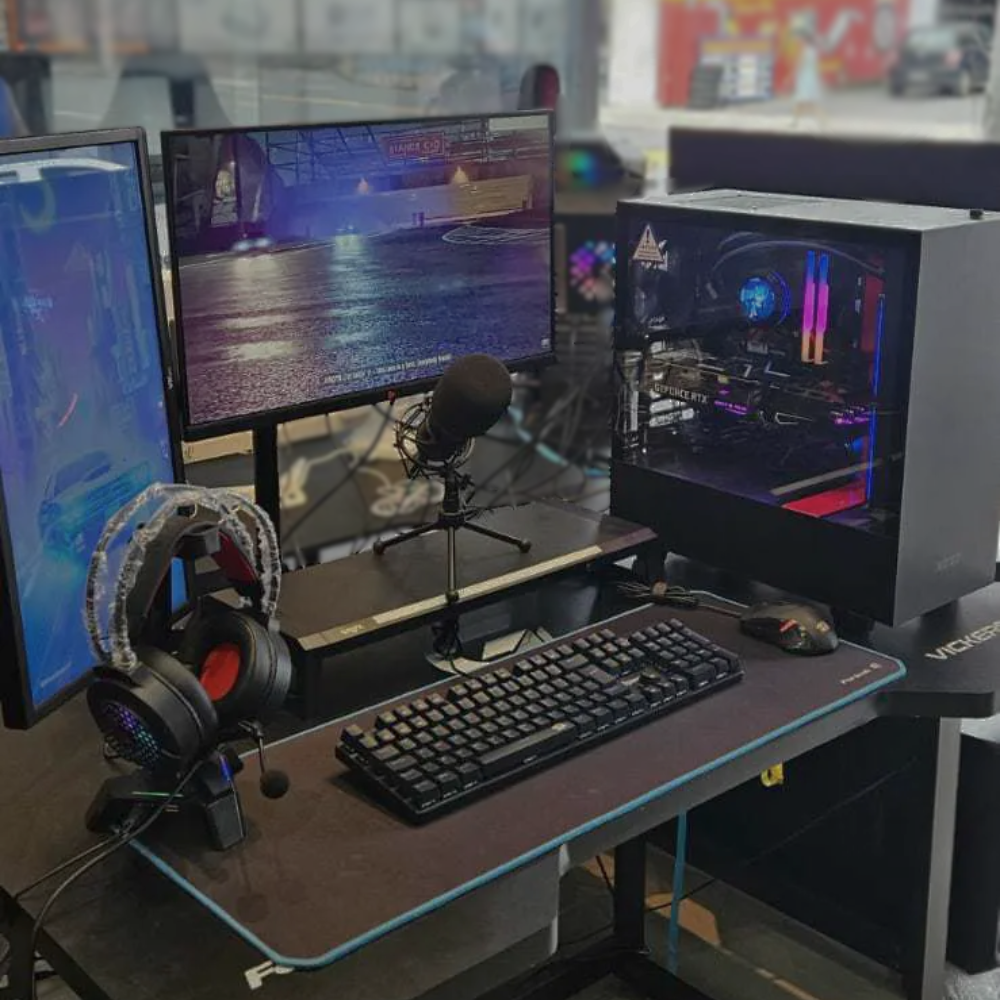 (PC0011) SETUP RYZEN 5500, 32GB DE RAM DDR4, RTX 3060 TI + KIT PERIFÉRICO STREAMER